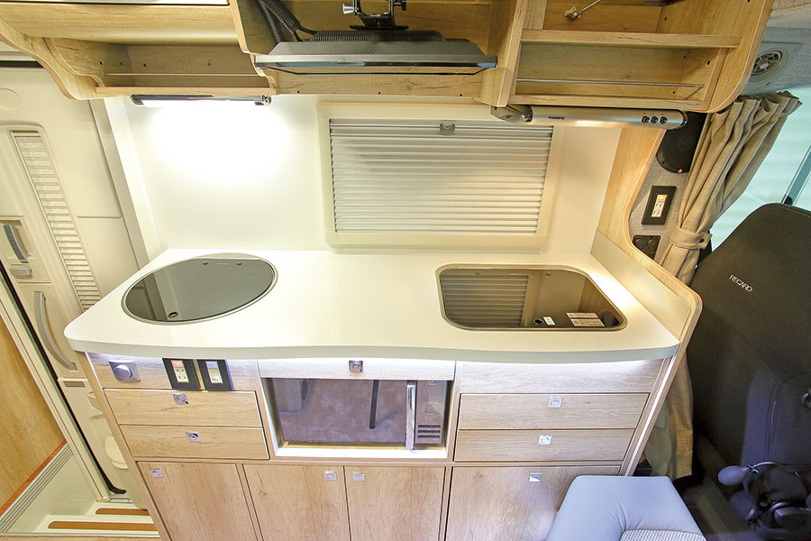 フラットなギャレー