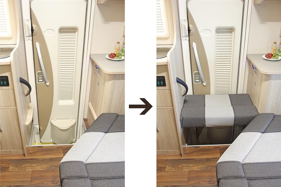 脱着式エントランス補助マット