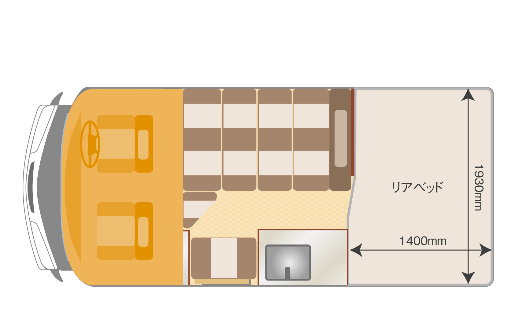 クレソンタイプXレイアウト