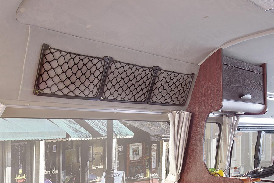 上部ネット収納