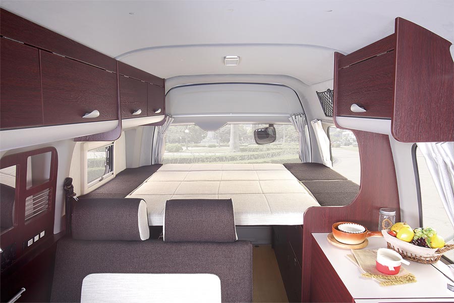 更に広大な就寝スペース